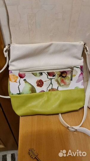 Сумка женская через плечо кожзам