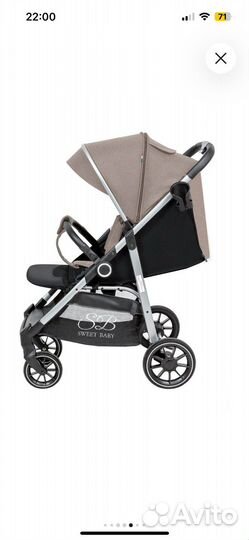 Прогулочная коляска новая