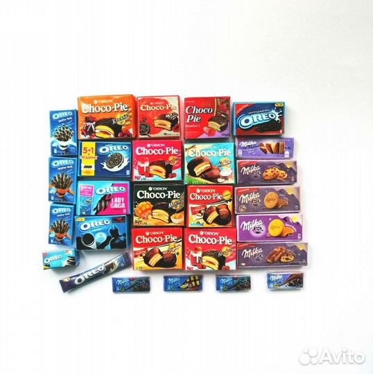Миниатюры Milka, Oreo и другие