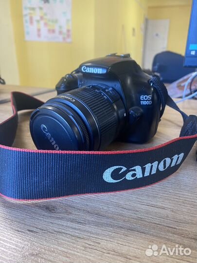 Зеркальный фотоаппарат canon eos 1100d