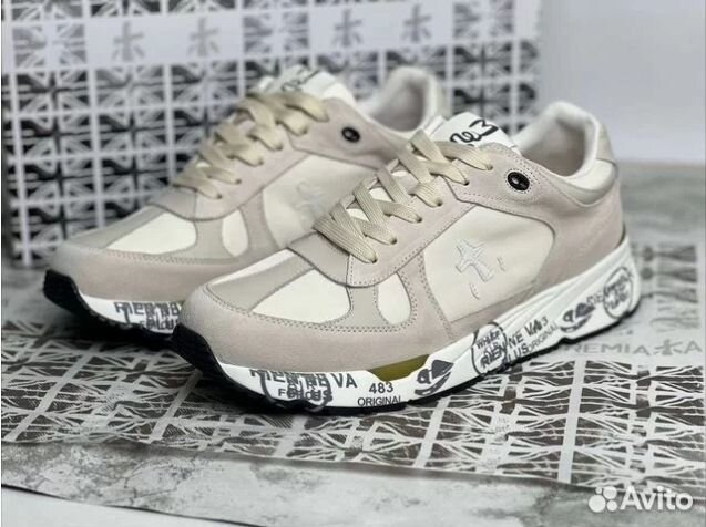 Кроссовки premiata Mase Cream