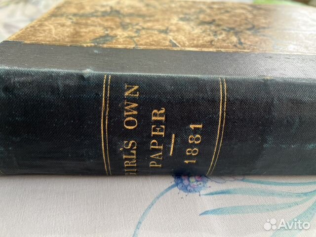 Старинная книга 1881 года на англ. языке