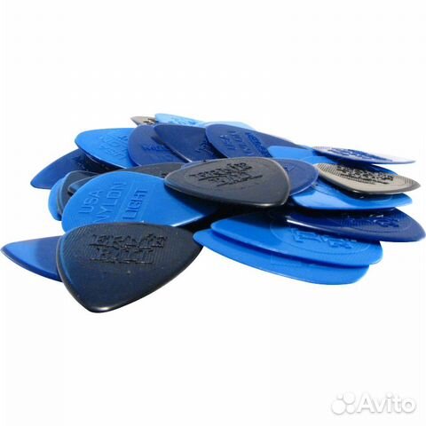 Медиатор Ernie Ball голубой нейлон 0.53мм. (P09133)