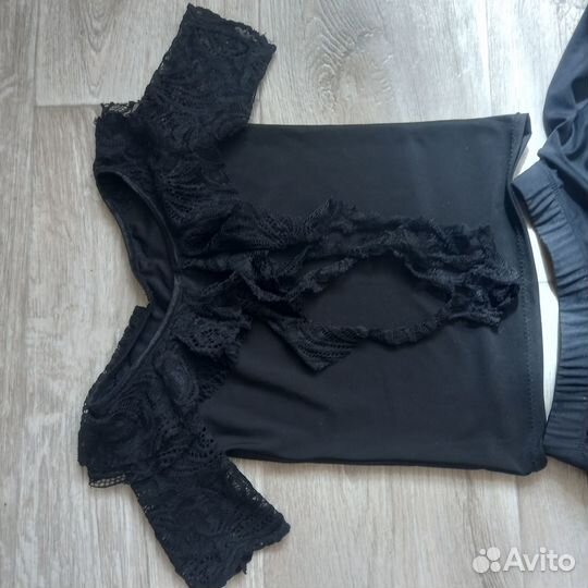 Танцевальный костюм, платье, чешки, туфли