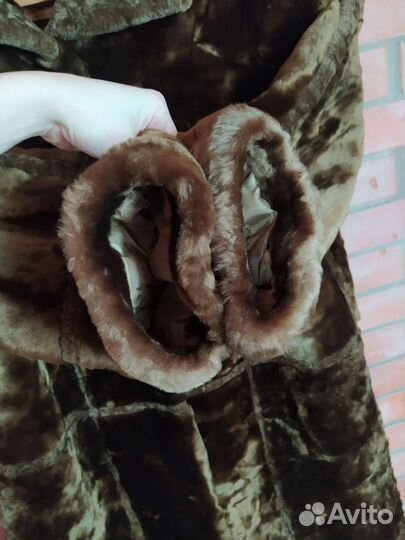 Шуба мутоновая 50 52 размер