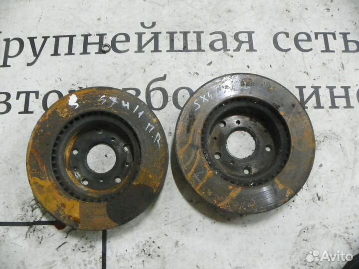 Диск тормозной передний вентилируемый Suzuki SX4