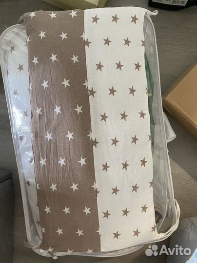 Бортики в детскую кроватку