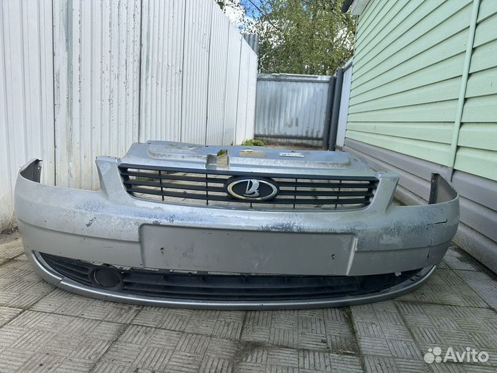 Бампер приора