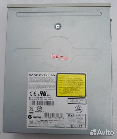 Оптический привод Sony AD-7260S Black