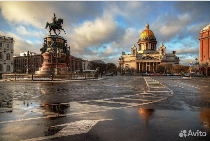 Тур путевка в Санкт-Петербург завтрак на 7 нч