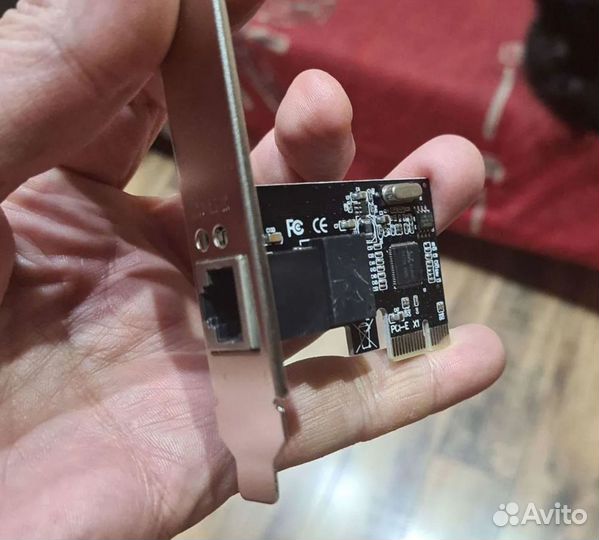 PCI-E сетевая карта 1гбит