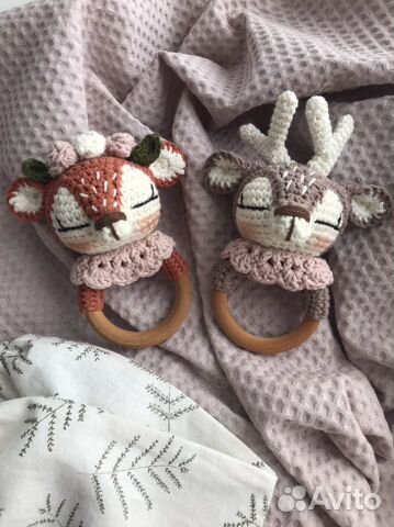 Погремушка/игрушка Лиса