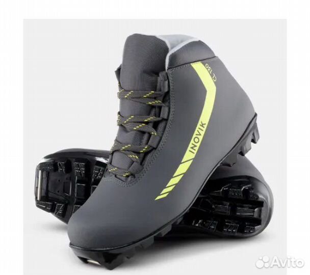 Лыжные ботинки детские, р. 32, 33