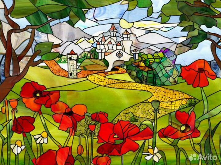 Витражные мягкие окна