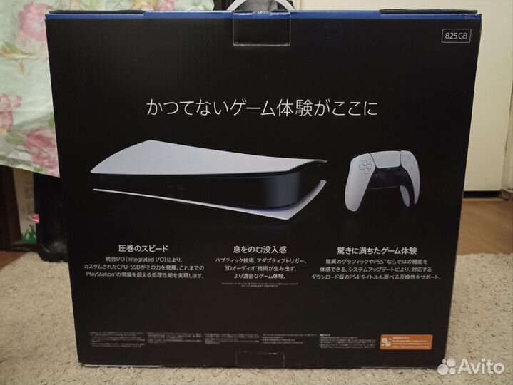 Коробка от sony playstation 5 импорт япония