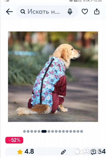 Одежда для собак. Комбенизон (для девочки)