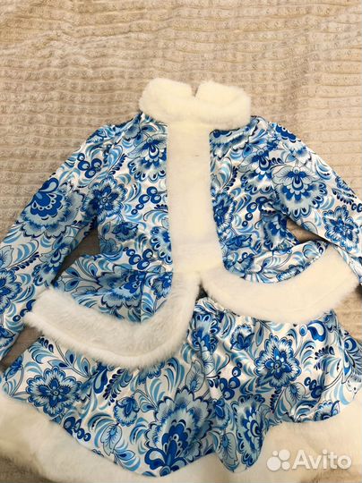 Костюм снегурочки 116