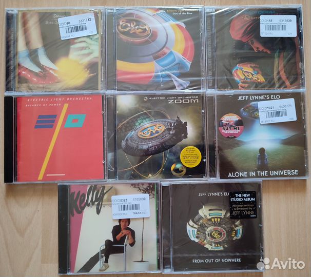 Electric Light Orchestra & Jeff Lynne - CD (фирма)