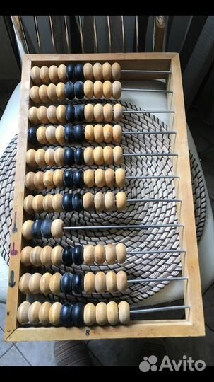 Счеты бухгалтертерские деревянные ссср, винтаж