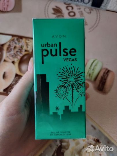 Мужская туалетная вода urban pulse vegas avon