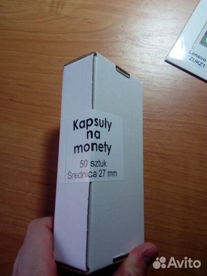 Капсулы для монет 22 и 27 мм в диаметре