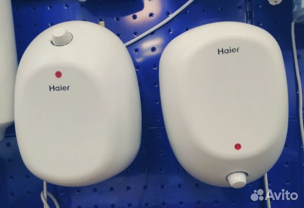 Водонагреватель haier 8-15 литров под/над раковину
