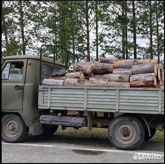 Дрова сухие чурками