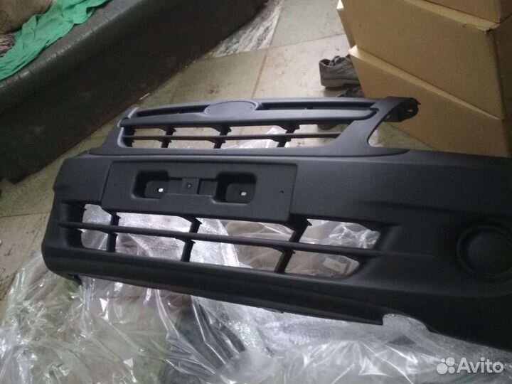 Бампер передний шагрень гранта