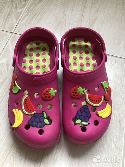 Сабо (не крокс/Crocs) р. 35