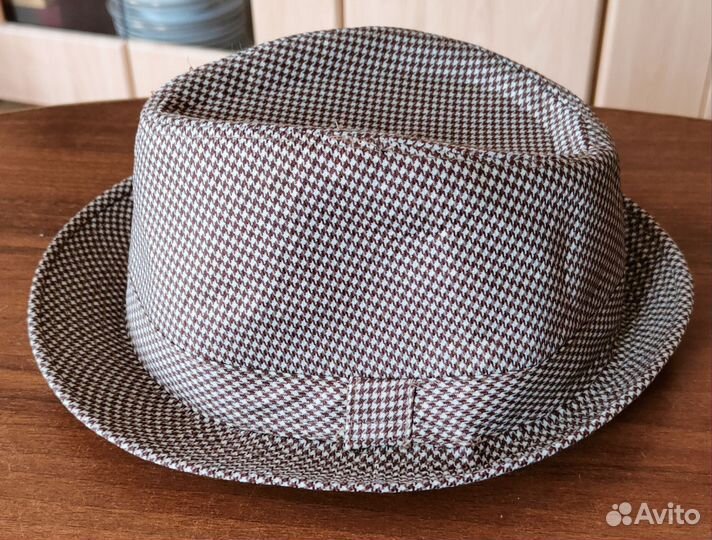 Шарф мохеровый новый и шляпа б/у мужские