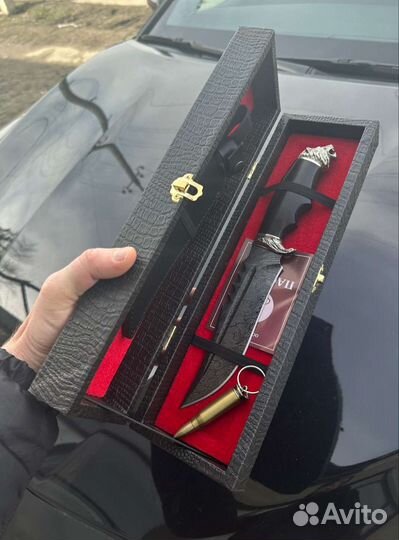 Кизлярский нож из дамасской стали