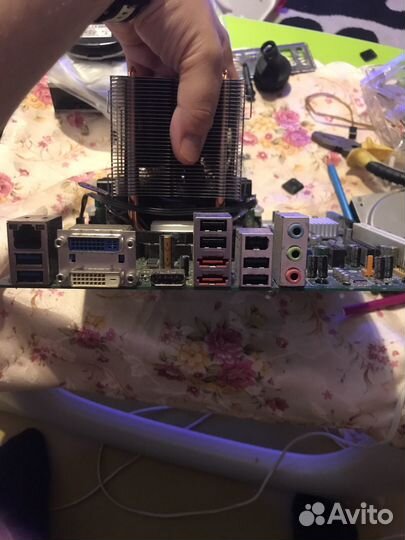 Материнская плата с процессором i7