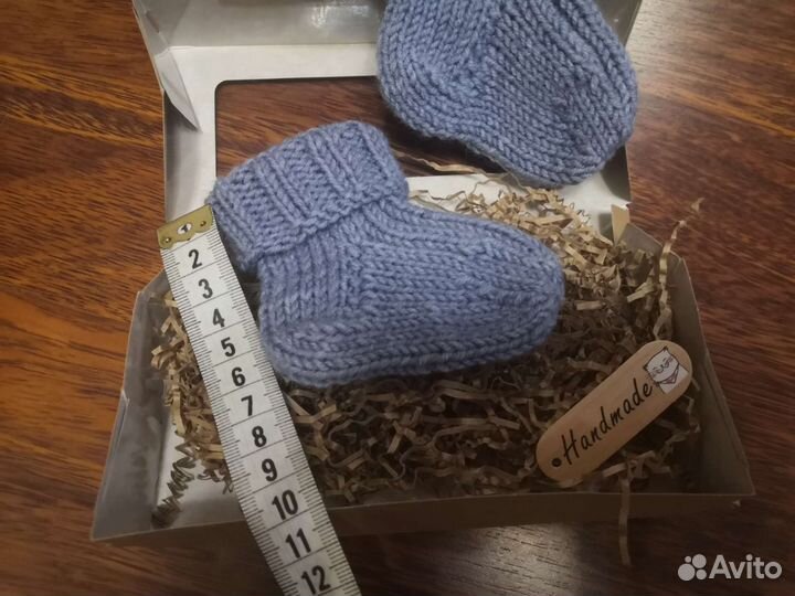 Носки вязаные детские