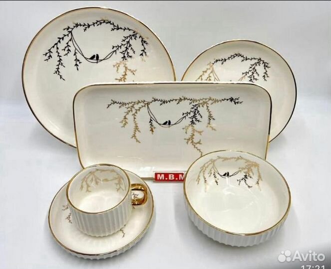 Набор столовой посуды на 6 персон