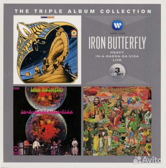 Iron Butterfly - The Triple Album Collection (3 CD