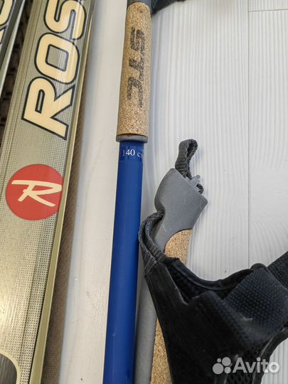 Лыжи Rossignol (классика и конёк) с ботинками