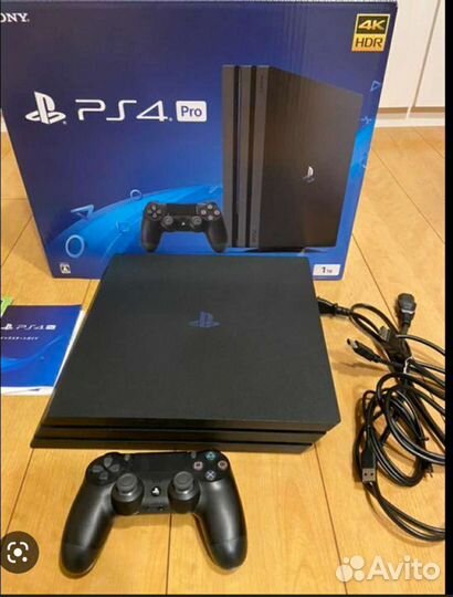 Sony PS4 pro с SSD 500 gb