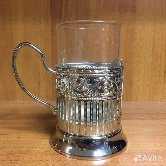 Подстаканник с эмалью