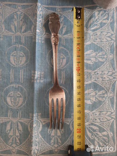 Вилки СССР посеребренные, Кольчугино