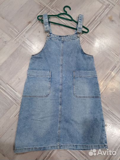 Джинсовый сарафан
