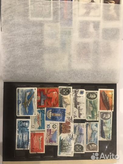 Альбом с почтовыми марками