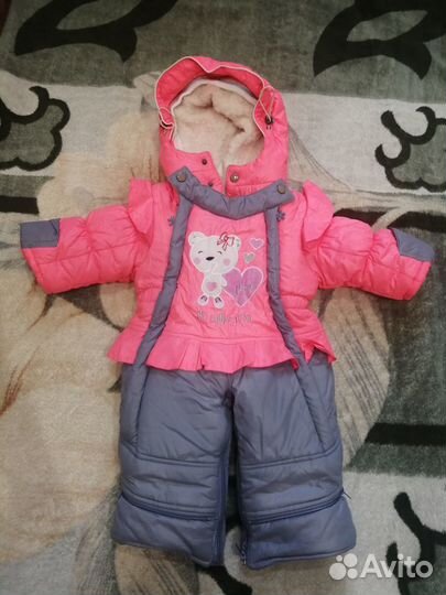 Зимний комбинезон для девочки