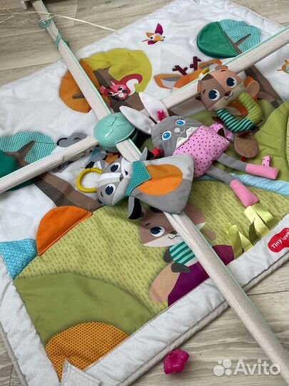 Коврик развивающий и мишка в подарок