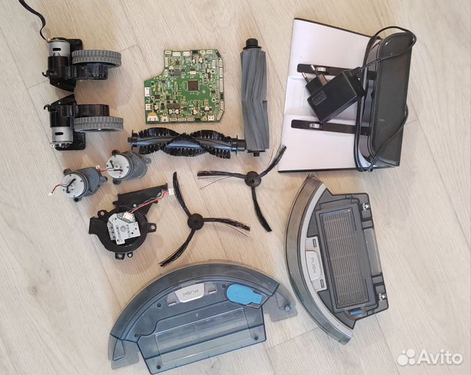 Запчасти на робот пылесос kitfort