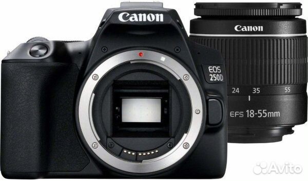 Canon EOS 250D Kit EF-S18-55mm f/4-5.6IS STM Black