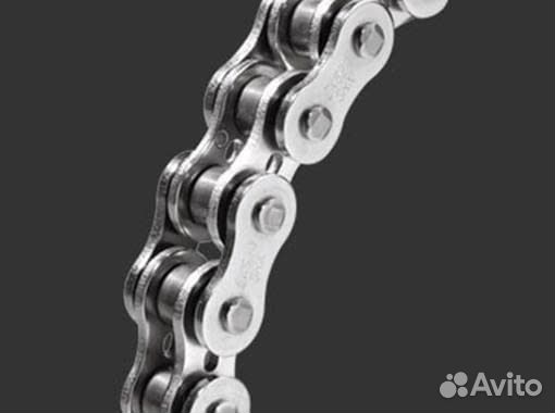 Цепь 520 mvxz2-118/C EK CUT chain W/SKJ хромирован