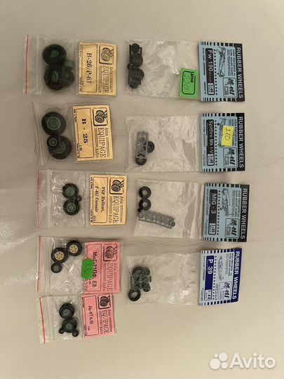 Колеса elf equipage 1/48