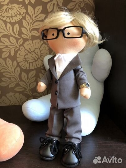 Кукла ручной работы 30см