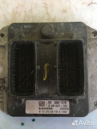 Блок управления двс Opel Astra G