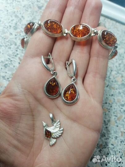 Комплект янтарь